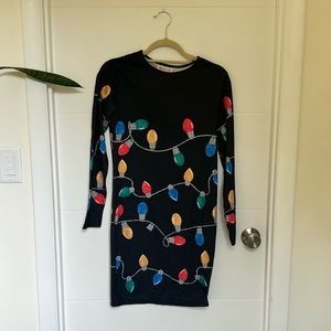 NWOT Christmas Printed Tunic Dress